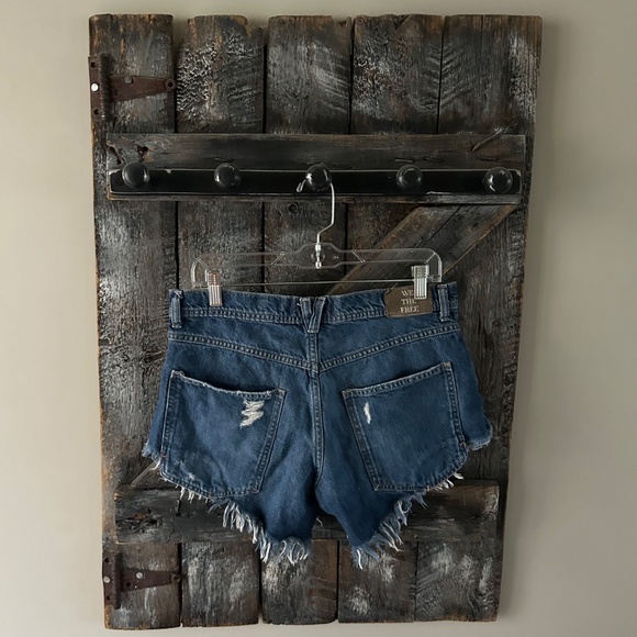 We The Free Stone Wash Denim Shorts - Picture 2 of 4